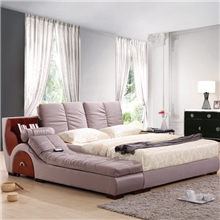 格伦雅品牌布艺床多功能布艺床榻榻米布艺床全拆洗布床