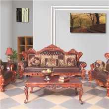 供应：卓越年华13006A客厅&真皮沙发