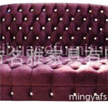 颐皇家具厂新古典家具实木贴箔雕刻布艺雅致沙发客厅组合