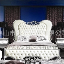 直销新古典家具双人床卧室家具现代欧式床时尚卧室家具批发