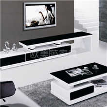 可定制电视柜可伸缩液晶电视柜现代简约时尚视听柜组合边桌