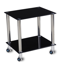 个性创意茶几钢化玻璃方几边几角几时尚简洁简约电话架