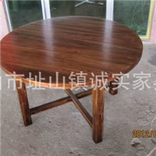 厂家批发餐桌、农庄、茶楼餐桌、炭烧桌、大小规格可安客户订做