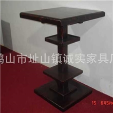 【小额批发酒吧桌】专业生产实木中国风碳化酒吧台木酒吧桌