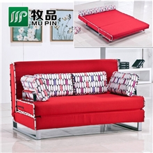 佛山厂家直销批发折叠双人沙布艺多功能懒人沙发床1.2单人沙发床