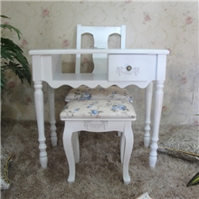 0.8米单人经典修甲桌现代化妆桌田园美甲台美容机构修甲台