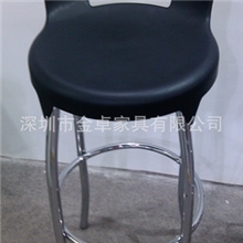 批发出口品质坚固耐用的塑料凳子吧台凳吧台椅塑胶酒吧凳子