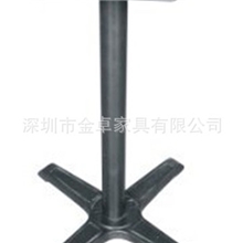 低价供应铸铁台脚十字底盘四爪桌脚家具配件