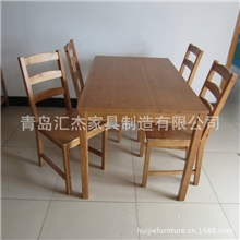 宜家实木新款约克马克餐桌椅桌子椅子