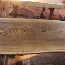 【中根世家】鸡翅木大板桌大班台餐桌商务办公桌现货203x75x10