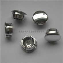 厂家直销各种家具配件电镀管塞管套家具塑料管塞