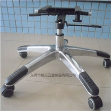 厂家供应转椅五星脚底座|办公椅升降底座|办公家具五金