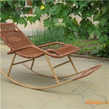 供应经济美观藤躺椅摇椅厂家直销