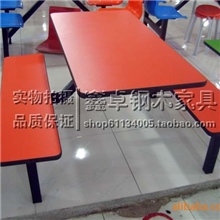 供应4人食堂快餐桌肯德基餐桌学生食堂餐桌火锅桌