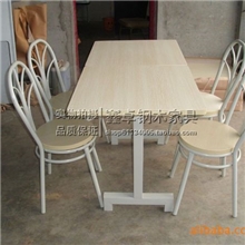 供应4人食堂快餐桌肯德基餐桌公司员工分体餐桌