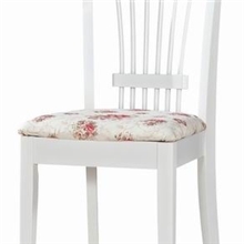 信德成SNM实木餐桌椅白色餐椅餐厅韩式餐椅饭桌椅咖啡厅椅C-2032