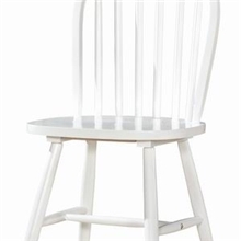 信德成SNM实木餐桌椅白色餐椅餐厅韩式餐椅饭桌椅咖啡厅椅C-3031