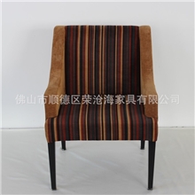 【围椅系列】厂家直销酒店围椅金色面料酒店餐椅欢迎订购