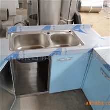 供应不锈钢整体橱柜，经济实用，美观大方，物美价廉，