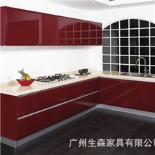 整体橱柜厂来样加工烤漆整体厨房OEM厨房橱柜现代整体橱柜