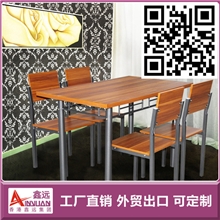 餐厅餐桌4人位实木纹理工厂直销价格实惠新品特售家用餐桌