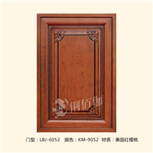 【俐佰伽】上海厂家供应美国红樱桃新型实木橱柜门板LBJ-6052