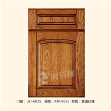 【俐佰伽】上海厂家供应美国红橡新型实木厨柜门板LBJ-6025