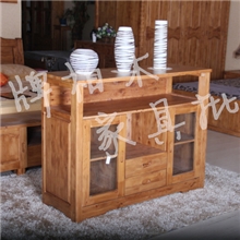 全柏木餐边柜实木碗柜柏木家具批发厂家直销中式储物柜