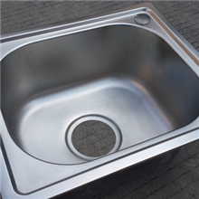 【厂家直销】多功能厨房水槽菜盆高级不锈钢水槽单槽38*33洗涤槽