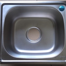 【厂家直销】多功能厨房水槽菜盆高级不锈钢水槽单槽42*37洗涤槽