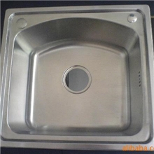 专业水槽厂直接成本价批发不锈钢水槽（新式单槽）