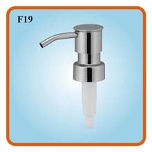 F19不锈钢泵头乳液喷头五金喷头组合卫浴用品喷头旋转式喷嘴