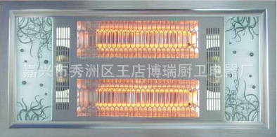 供应集成吊顶2013博瑞厨卫电器带花LED五合一