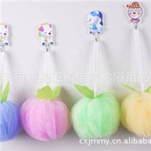 【厂家供应直销】供应沐浴花,搓背带,卡通沐浴手套