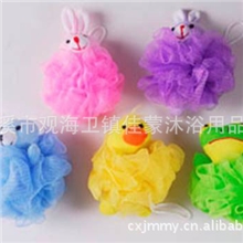 欧美日用卫浴浴花浴擦卡通浴球浴花动物浴花沐浴必备
