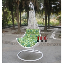 藤煌阁户外家具藤编椅休闲藤椅藤吊篮批发仿藤吊篮枫叶吊篮