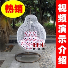藤煌阁户外休闲家具休闲藤椅摇椅秋千藤吊篮家具厂家直销