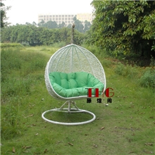 藤煌阁吊篮藤椅户外鸟巢吊篮藤艺秋千藤编摇椅双人仿藤吊篮
