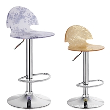 时尚亚克力酒吧椅吧台椅酒吧凳升降椅高脚椅高凳前台接待椅