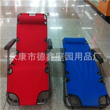 厂家直销沙滩椅两用椅折叠椅休闲椅躺椅午休床