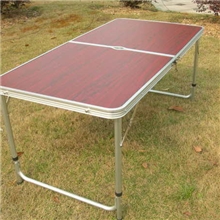 热销韩国野营桌多功能桌铝合金折叠桌