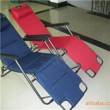 厂家直销600D178加棉折叠两用躺椅午休椅沙滩椅家居休闲椅