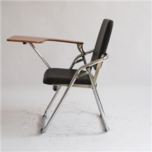 厂价销售带写字板的折叠椅，培训椅，记者椅，办公椅子