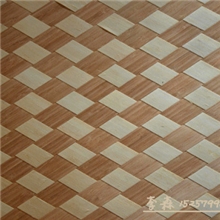 竹编织皮（交叉十字结构）工程装修常用竹皮材料定做生产