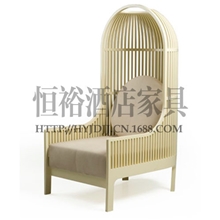 单人沙发新古典沙发椅鸟笼椅休闲鸟笼沙发会所美容院家具
