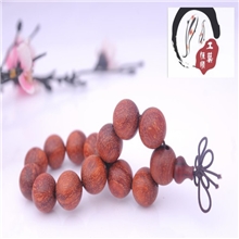 淘宝畅销款印度小叶紫檀手串15颗15mm满牛毛纹高密度