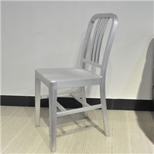 海军椅铝椅餐椅银色餐椅热销休闲铝餐椅经典EmecoNavy凳