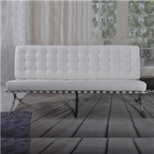 巴塞罗娜/那沙发三位巴塞罗那人造革沙发活动沙发巴塞罗那格子