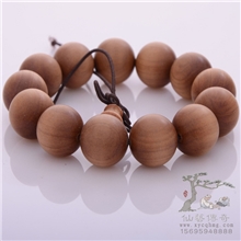 沉水级印度老山檀香木18mm男士款沉香佛珠手链手串批发