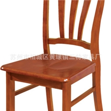 家具实木餐桌椅酒店椅子橡木椅子实木椅子